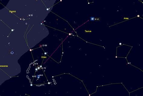 Winter's coming and the Pleiades are rising - Astronomical Society of ...