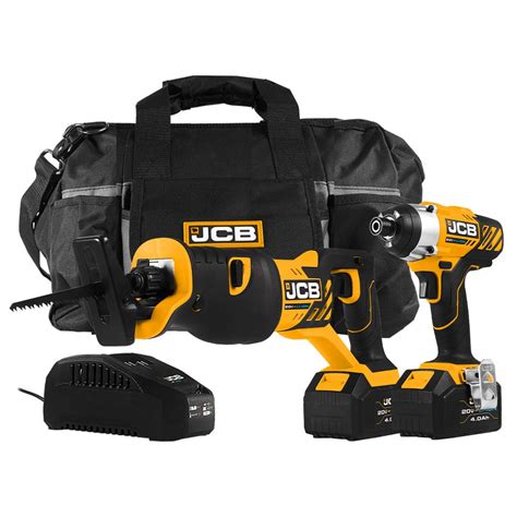 Buy JCB Tools - 20V, 2-Piece Power Tool Kit - Impact Drill Driver ...