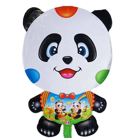 1pc irregular panda balloon children toys cute panda foil balloons for birthday balloons party ...