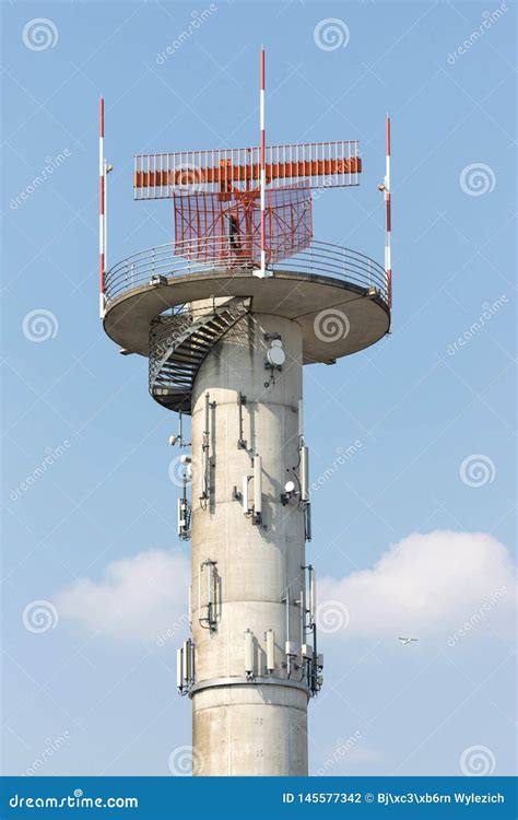 Radar tower stock photo. Image of single, security, infrastructure ...