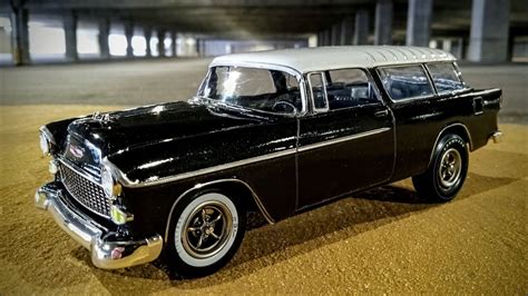 1955 Chevy Nomad Wagon Gasser 1/25 Scale Model Kit Build, 56% OFF