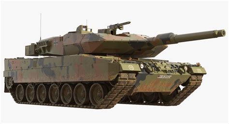 Leopard 2a5 tank 2 model - TurboSquid 1363544