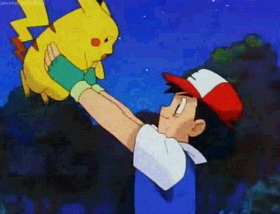 Ash throws Pikachu into space | Reverse GIF | Know Your Meme