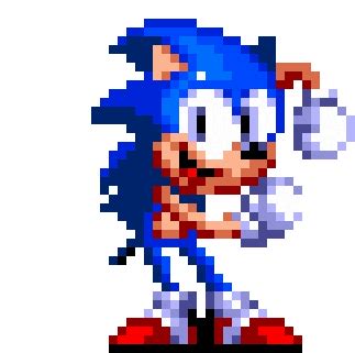 Sonic The Hedgehog Sonic Sticker - Sonic The Hedgehog Sonic Sprite - Discover & Share GIFs