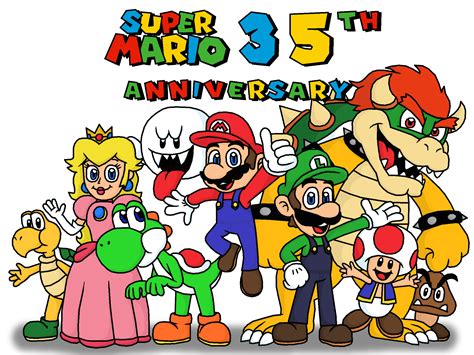 Super Mario 35th Anniversary by Its-Alex on DeviantArt