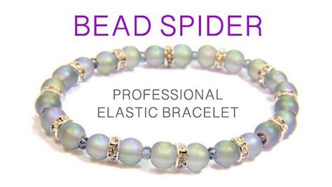 Professional Elastic or Stretch Bracelet Tutorial Uses No Glue / The Beading Gem