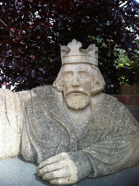 Statue of King John in Egham High Street | King john, Egham, King