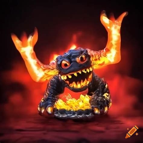 Skylanders eruptor figure on Craiyon