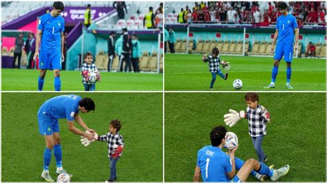 Footage of Morocco Goalkeeper Bounou Celebrating With Son Goes Viral