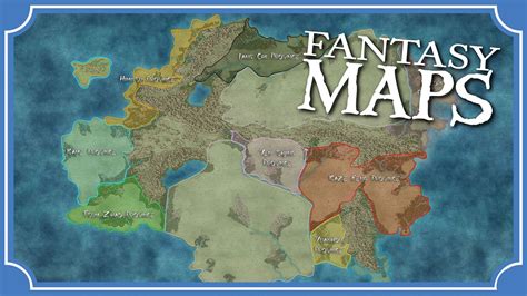 Making Fantasy Maps Episode 3 - Resources, Borders, & Worldbuilding ...