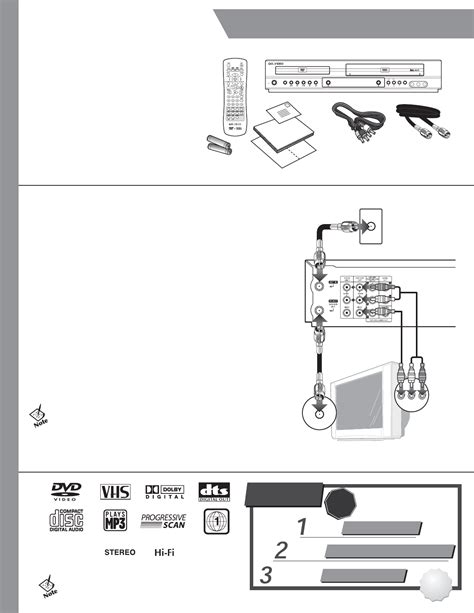 GoVideo DVD VCR Combo DVD+VCR DV1140 User Guide | ManualsOnline.com