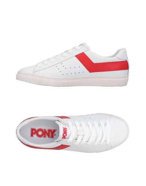 Pony Sneakers In White | ModeSens | Pony sneakers, Pony shoes, Sneakers