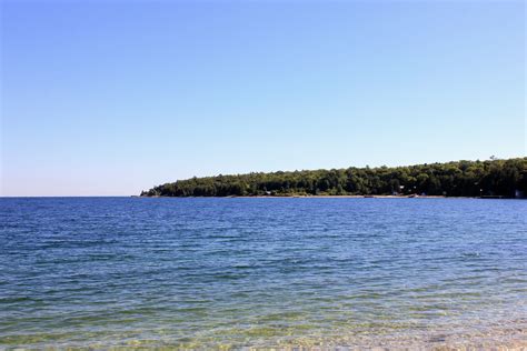 Beach and Bay on Washington Island, Wisconsin image - Free stock photo ...