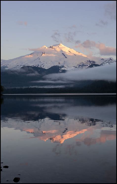 Baker Lake Sunrise - Lee Mann Photography