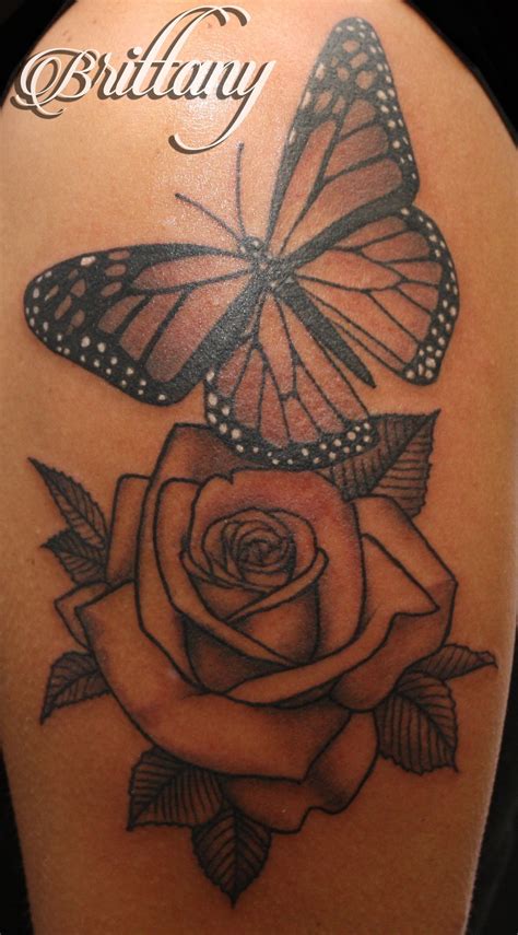 Rose And Butterfly Tattoo Designs • Arm Tattoo Sites