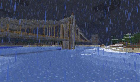 Suspension Bridge Minecraft Map