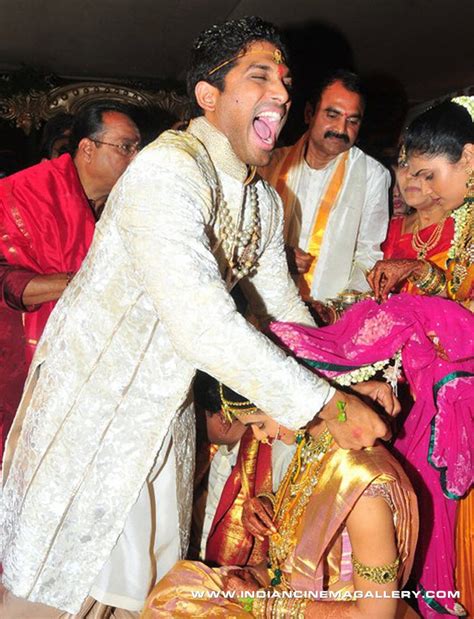 Allu Arjun Wedding Photo Gallery Stills Allu Arjun Marriage Reception ...