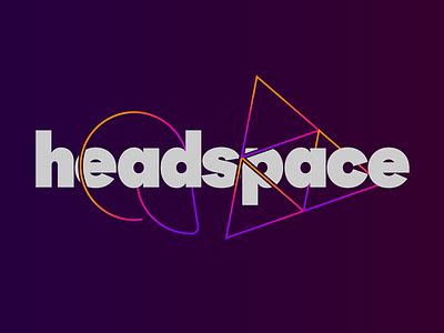 Headspace logo and branding by Anthony Carlucci on Dribbble