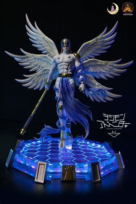 Angemon Anime Statue, Digimon Statue Figure With LED, 131556 | 4UGK | Digimon, Anime figures, Statue