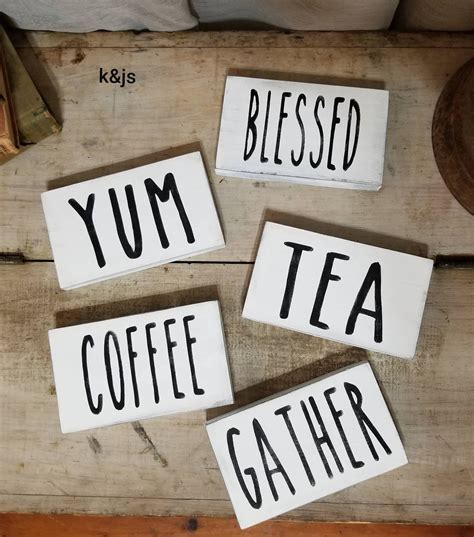 Tiered Tray Signs Shelf Sitter Sign Small Wood Signs - Etsy