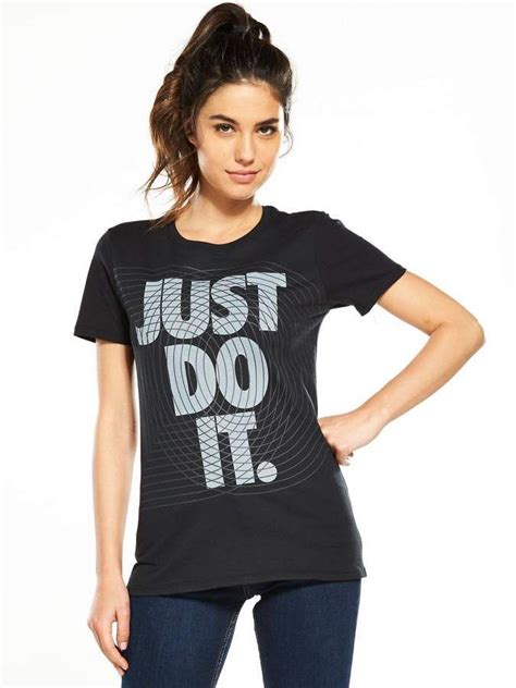 Nike Sportswear Just Do It T-Shirt | Sportswear, T shirts for women, Shirts