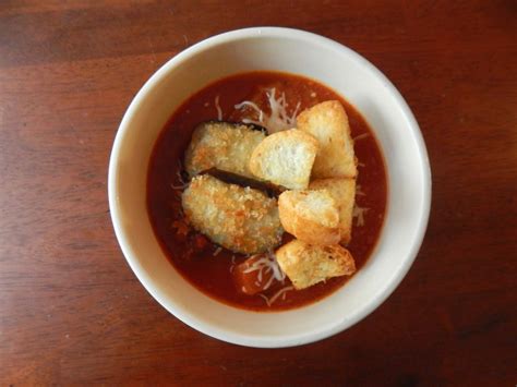 The Nerdy Chef: Eggplant Parmesan Soup