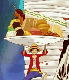 Luffy Eating Gif