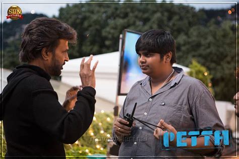 Petta Working Stills | Petta Shooting Spot Stills | Rajinikanth ...