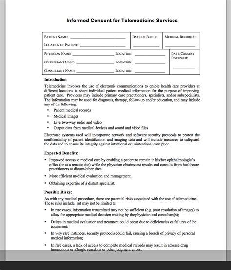 Telemedicine & Informed Patient Consent: Done the Right Way