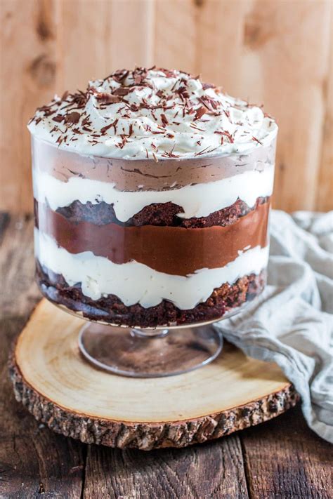 Brownie Trifle - Olivia's Cuisine