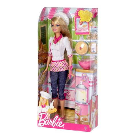 I Can Be Barbie Dolls | BARBIE I CAN BE CHEF W/ ACCESSORIES *NEW* Barbie Playsets, Barbie Toys ...