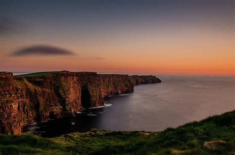 Cliffs of Moher Sunset Photograph by Sean O' Riordan - Fine Art America