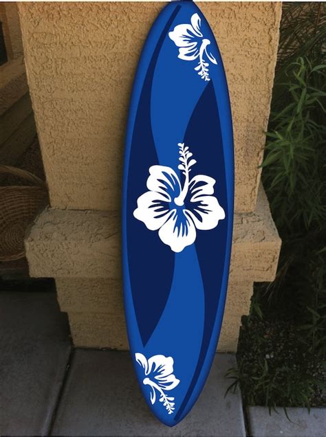 Wall Hanging Surf Board Surfboard Decor Hawaiian Beach Surfing | Etsy