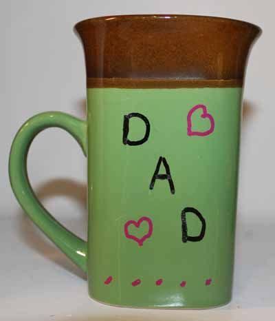 How to Make a DIY Sharpie Mug | Needlepointers.com | Fun kids craft projects, Dad crafts, Craft ...