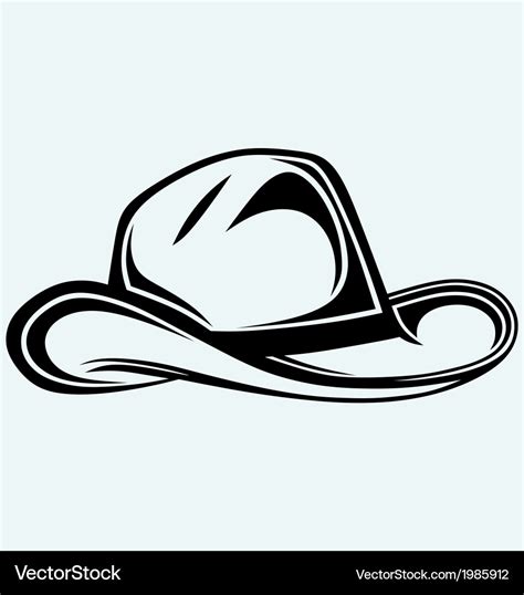 Cowboy hat Royalty Free Vector Image - VectorStock