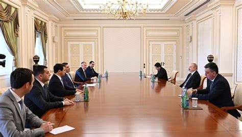 Speaker meets with President of Azerbaijan, discusses strategic ...