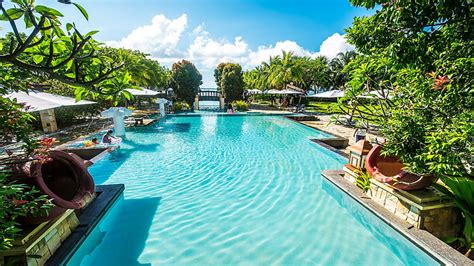 1366x768px | free download | HD wallpaper: photography, summertime, swimming pool, asia, lapu ...