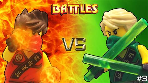 Lego Ninjago: Kai vs Lloyd (Tournament) - YouTube