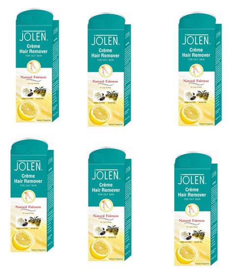 Jolen JOLEN LEMON CRÈME HAIR REMOVER 25 GM Hair Removal Cream 25 gm Pack of 6: Buy Jolen JOLEN ...