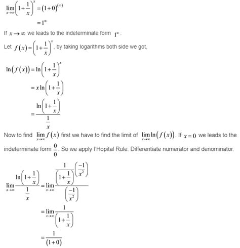 ️L Hospital Rule Worksheet Answers Free Download| Goodimg.co