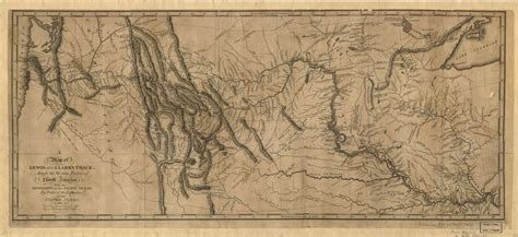 Map of Lewis and Clark's Track