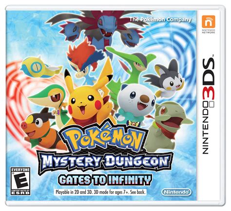 Pokémon Mystery Dungeon: Gates to Infinity Cover Art | RPGFan