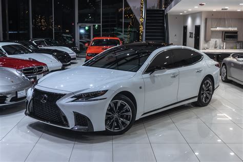 Used 2018 Lexus LS 500 F-SPORT AWD Sedan LOADED! MARK LEVINSON AUDIO ...