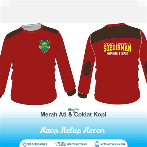 Baju Kelas Custom Keren - 0856-333-0071 Konveksi & Bordir