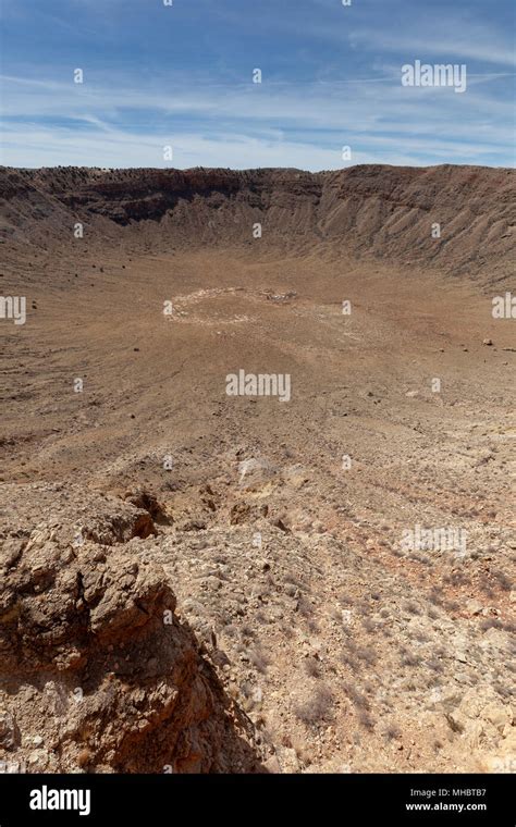 Meteor Impact Crater Stock Photo - Alamy