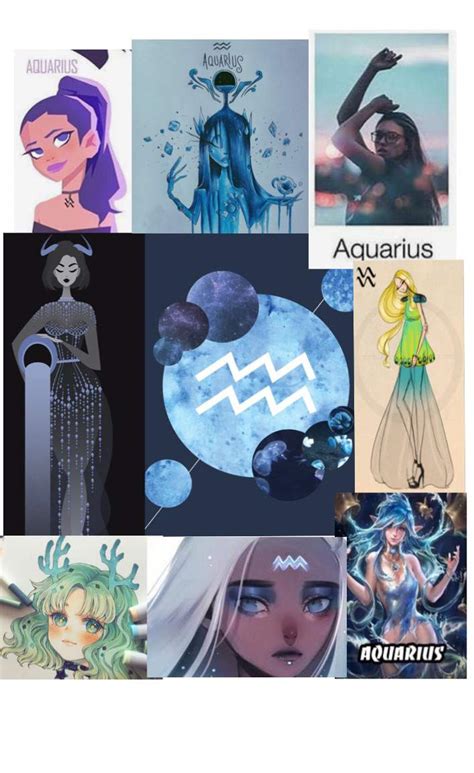 Aquarius Aesthetic? ♒️💙 | Zodiac Amino