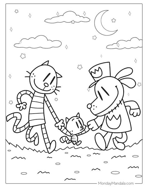 19 Dog Man Coloring Pages (Free PDF Printables)