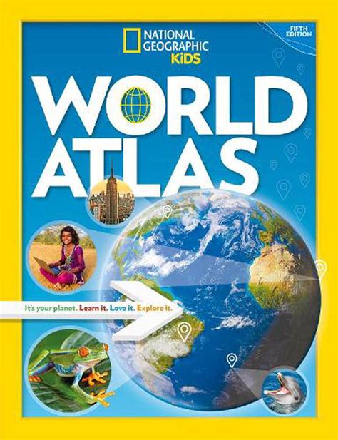 National Geographic Kids World Atlas, 5th Edition by National Geographic Kids, Paperback ...