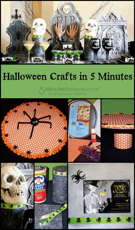 Halloween Crafts in 5 Minutes