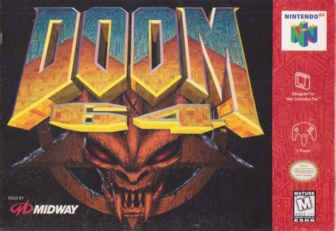 DOOM 64 (1997) Nintendo 64 box cover art - MobyGames